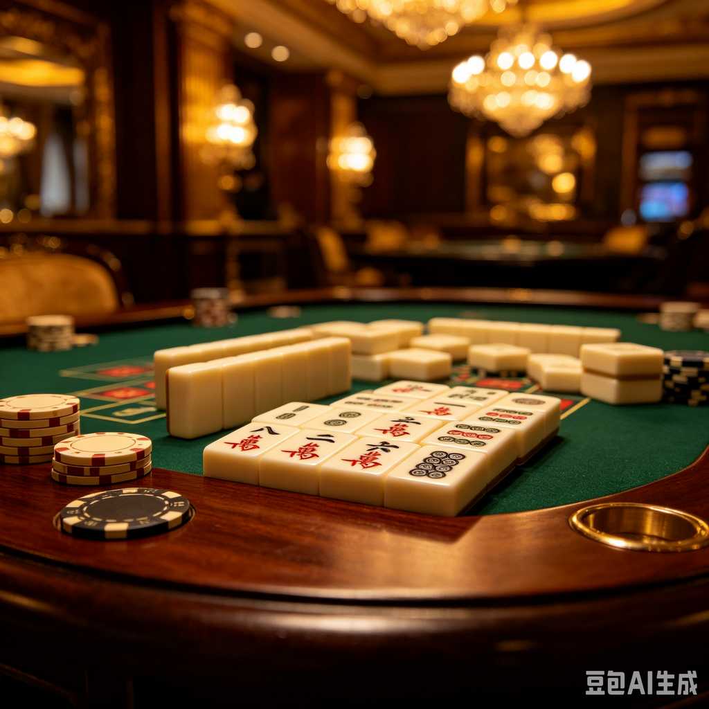 unique decoration mahjong tiles