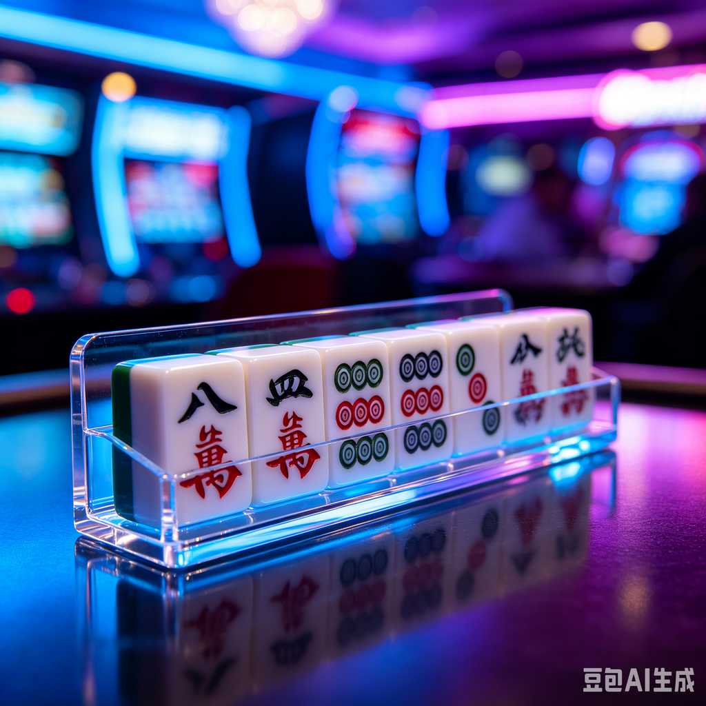 trendy color mahjong set